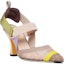 Order (Women) Fendi Colibri 'Powder Green Mesh Slingback Heels' 8J6851AJZ3F1JFL