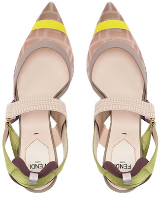 (W) Fendi Colibri 'Slingback Hak Mesh Hijau Muda' 8J6851AJZ3F1JFL Lookbook (W) Fendi Colibri 'Slingback Hak Mesh Hijau Muda' 8J6851AJZ3F1JFL