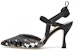 (W) Tumit Fendi Colibri 'Hitam Sequin Slingback' 8J8363ALIWF0MQ0