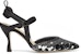 (W) Tumit Fendi Colibri 'Hitam Sequin Slingback' 8J8363ALIWF0MQ0