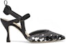 Order (W) Tumit Fendi Colibri 'Hitam Sequin Slingback' 8J8363ALIWF0MQ0