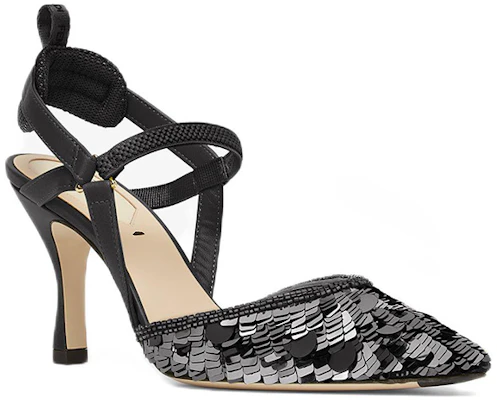 (W) Fendi Colibri Tacchi ''Neri con Paillettes e Cinturino Slingback'' 8J8363ALIWF0MQ0 Lookbook (W) Fendi Colibri Tacchi ''Neri con Paillettes e Cinturino Slingback'' 8J8363ALIWF0MQ0
