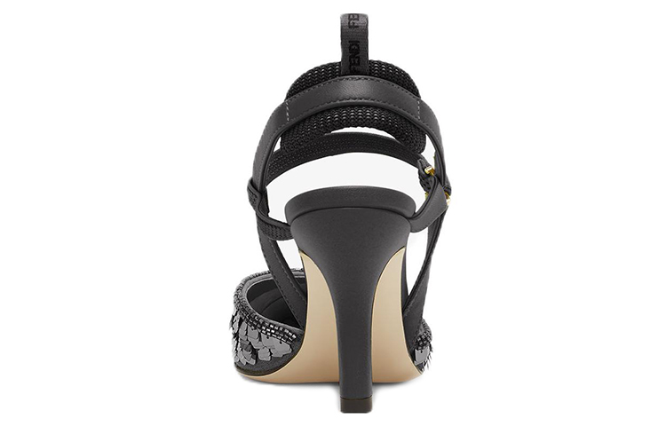 Purchase (W) Fendi Colibri Tacchi ''Neri con Paillettes e Cinturino Slingback'' 8J8363ALIWF0MQ0
