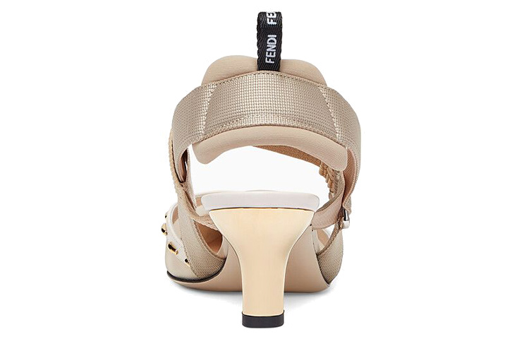 (W) Fendi Colibri High Heels 'Metallic Stitching Mesh Pink' 圖 3