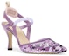Lookbook (W) Fendi Colibri Tumit Tinggi 'Purple Sequin Slingback' 8J8363ALIWF1JFI