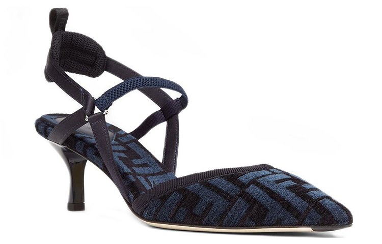 Lookbook (W) Fendi Colibri Lite 55 ''Sandales de Mode Chenille - Bleu'' 8J8362AKXYF1IEH