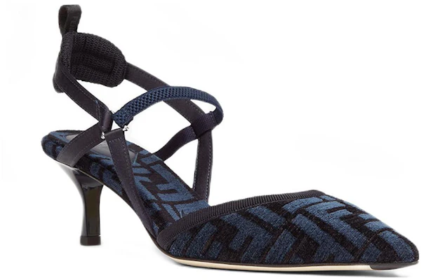 (W) Fendi Colibri Lite 55 ''Sandales de Mode Chenille - Bleu'' 8J8362AKXYF1IEH Lookbook (W) Fendi Colibri Lite 55 ''Sandales de Mode Chenille - Bleu'' 8J8362AKXYF1IEH