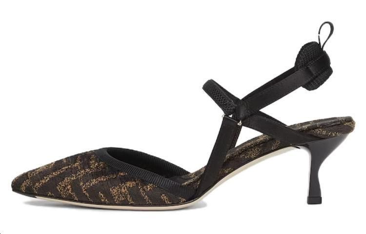 (W) Fendi Colibri Lite 'CMFT Fashion Stiletto' High Heels Black