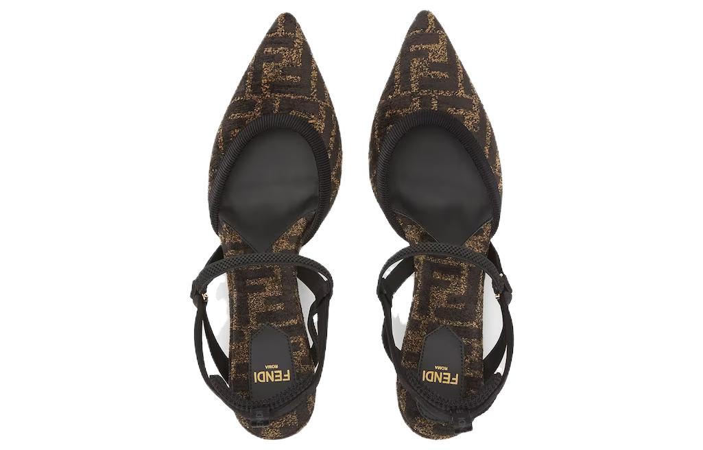 (W) Fendi Colibri Lite 'CMFT Fashion Stiletto' High Heels Black 圖 4