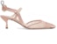 (W) Fendi Colibri Lite 'Sandal Slingback Jaring Merah Jambu dan Satin' 8J8006AC87F1BP6