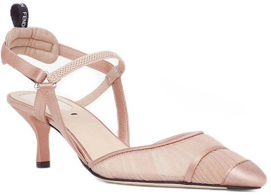 (W) Fendi Colibri Lite 'Sandalias de Tiras en Malla y Satén Rosa' 8J8006AC87F1BP6 Lookbook (W) Fendi Colibri Lite 'Sandalias de Tiras en Malla y Satén Rosa' 8J8006AC87F1BP6