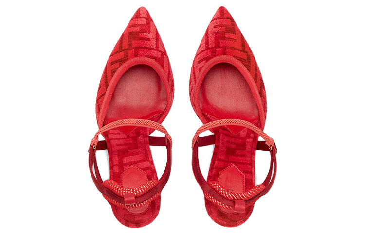 (W) Fendi Colibri Lite 'Red FF Chenille' 圖 4