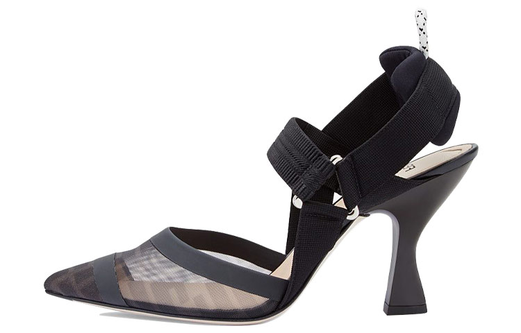 Buy (W) Fendi Colibri Slingback Talons Hauts ''Noir'' 8J6851A8UGF0MQ0