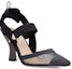 Lookbook (W) Fendi Colibri Slingback Tinggi 'Hitam' 8J6851A8UGF0MQ0