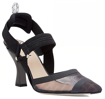 (W) Fendi Colibri Slingback Talons Hauts ''Noir'' 8J6851A8UGF0MQ0 Lookbook (W) Fendi Colibri Slingback Talons Hauts ''Noir'' 8J6851A8UGF0MQ0