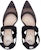 (W) Fendi Colibri Slingback Tinggi 'Hitam' 8J6851A8UGF0MQ0