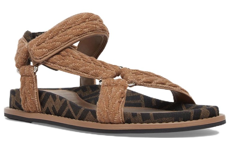 Order (W) Sandali Fendi a Fascia Incrociata ''Marrone'' 8X8427AO0QF1LRF