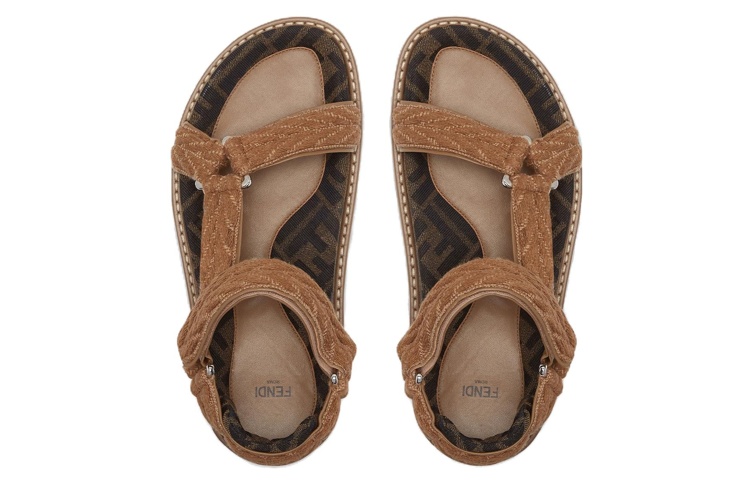 Lookbook (W) Sandali Fendi a Fascia Incrociata ''Marrone'' 8X8427AO0QF1LRF
