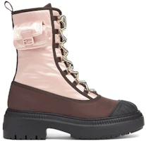 Order (W) Fendi Domino Schnürstiefel Bikerstiefel ''Pink'' 8T8381ALJ0F1JFW
