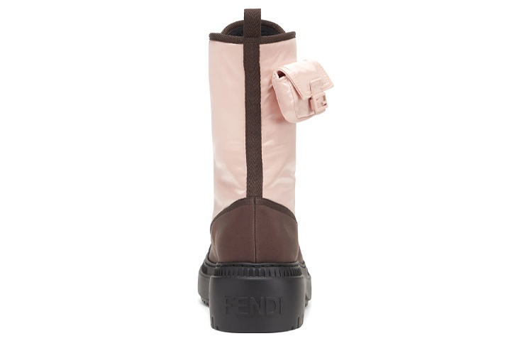 Purchase (W) Fendi Domino Schnürstiefel Bikerstiefel ''Pink'' 8T8381ALJ0F1JFW