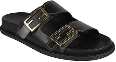Lookbook (W) Sandal Datar Tali Ganda Fendi 'Mode Hitam' 8X8326PPHF0ABB