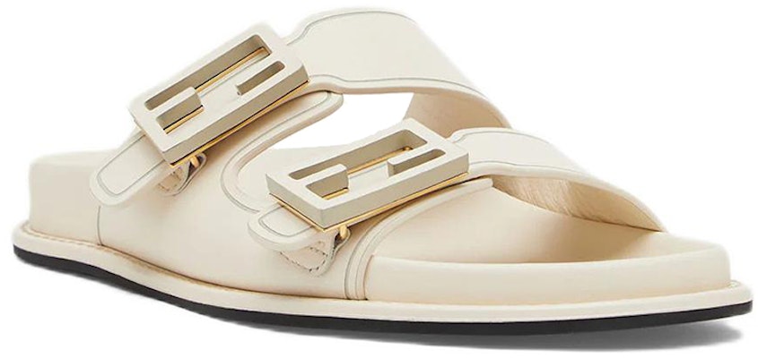 (Women) Fendi Double Strap Flat Sandal 'White Fashion' 8X8326PPHF1G70 Lookbook (Women) Fendi Double Strap Flat Sandal 'White Fashion' 8X8326PPHF1G70
