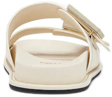 Purchase (W) Fendi Sandal Flat Tali Ganda 'Putih Fashion' 8X8326PPHF1G70