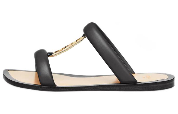 (Women) Fendi Double Strap Low Heel 'Fashion Slide Black' 8X8332NBAF0QA1