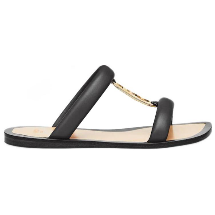 Order (Women) Fendi Double Strap Low Heel 'Fashion Slide Black' 8X8332NBAF0QA1