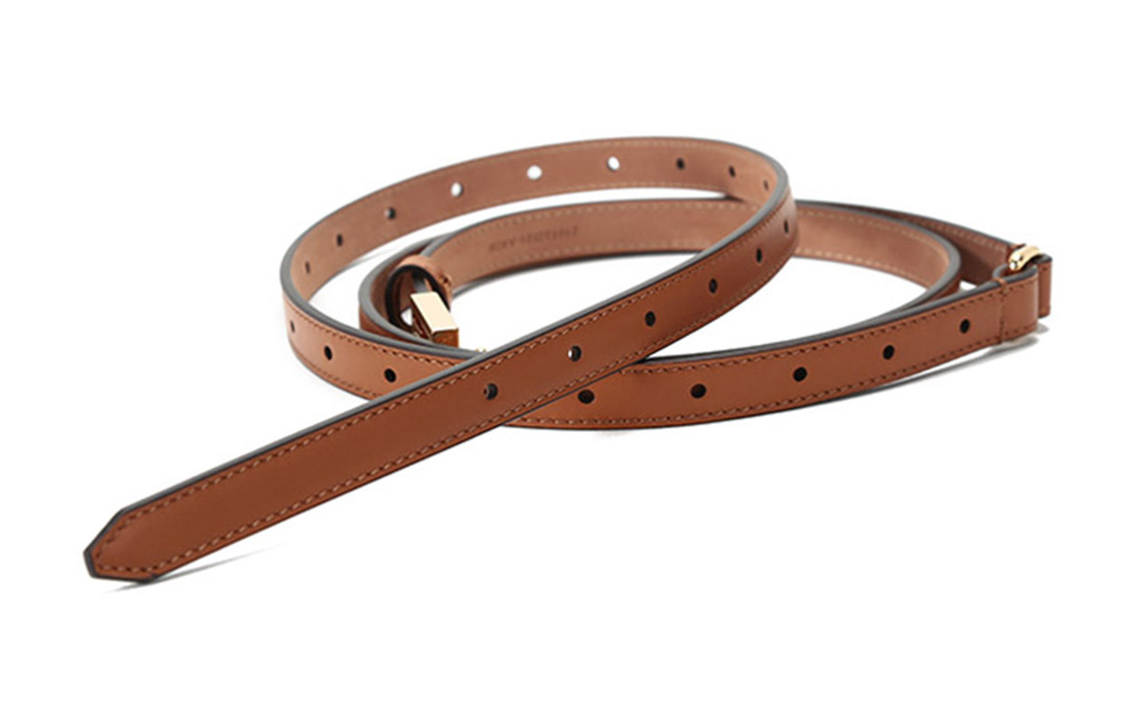 Details for (W) 芬迪棕色双圈皮带，配扣，宽1.5厘米。 8C0637-AAIW-F0QVK