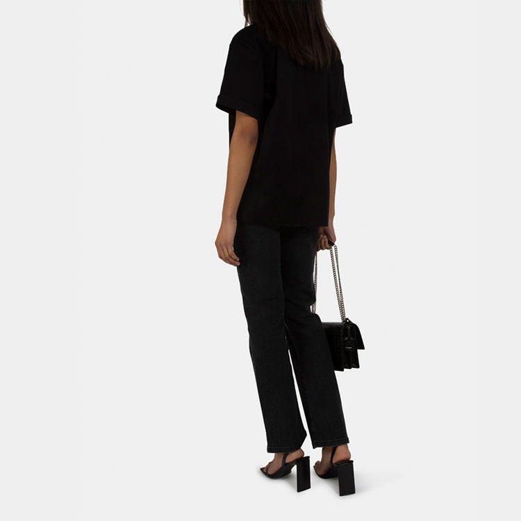 Purchase (W) 芬迪女士浮雕Logo基础款短袖圆领T恤 FS7375AFLDF0GME