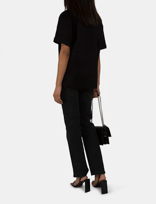 (W) 芬迪女士浮雕Logo基础款短袖圆领T恤 FS7375AFLDF0GME Purchase (W) 芬迪女士浮雕Logo基础款短袖圆领T恤 FS7375AFLDF0GME