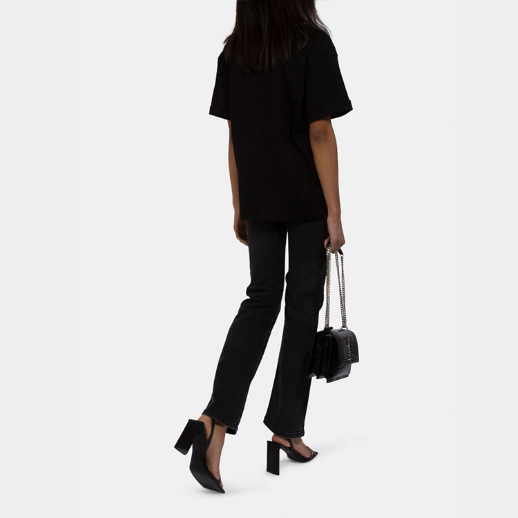 Sizing (W) 芬迪女士浮雕Logo基础款短袖圆领T恤 FS7375AFLDF0GME