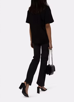 (W) 芬迪女士浮雕Logo基础款短袖圆领T恤 FS7375AFLDF0GME Sizing (W) 芬迪女士浮雕Logo基础款短袖圆领T恤 FS7375AFLDF0GME