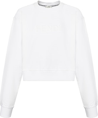 (W) 펜디 엠보싱 로고 크루넥 긴팔 스웻셔츠 화이트. FS7427AHLTF0ZNM Buy (W) 펜디 엠보싱 로고 크루넥 긴팔 스웻셔츠 화이트. FS7427AHLTF0ZNM