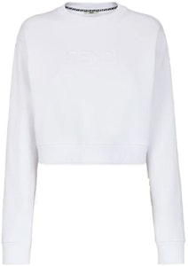 (W) 펜디 엠보싱 로고 크루넥 긴팔 스웻셔츠 화이트. FS7427AHLTF0ZNM Order (W) 펜디 엠보싱 로고 크루넥 긴팔 스웻셔츠 화이트. FS7427AHLTF0ZNM