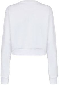 (W) 펜디 엠보싱 로고 크루넥 긴팔 스웻셔츠 화이트. FS7427AHLTF0ZNM Lookbook (W) 펜디 엠보싱 로고 크루넥 긴팔 스웻셔츠 화이트. FS7427AHLTF0ZNM