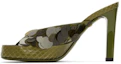 Buy (W) Sandalias de Tacón Alto Fendi con Lentejuelas Bordadas 'Verde' 8R8134AE7RF1C4N