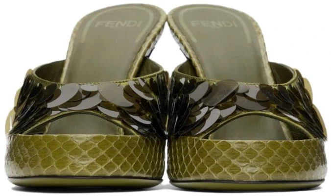 (W) Sandalias de Tacón Alto Fendi con Lentejuelas Bordadas 'Verde' 8R8134AE7RF1C4N Lookbook (W) Sandalias de Tacón Alto Fendi con Lentejuelas Bordadas 'Verde' 8R8134AE7RF1C4N