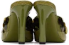 Purchase (W) Sandalias de Tacón Alto Fendi con Lentejuelas Bordadas 'Verde' 8R8134AE7RF1C4N
