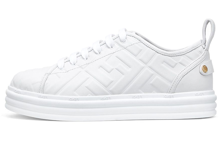 (W) Fendi Fashion Sneaker 'White' 'Double F Logo'