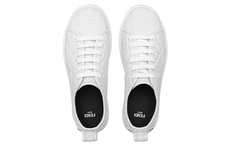 (W) Fendi Fashion Sneaker 'White' 'Double F Logo' 圖 4