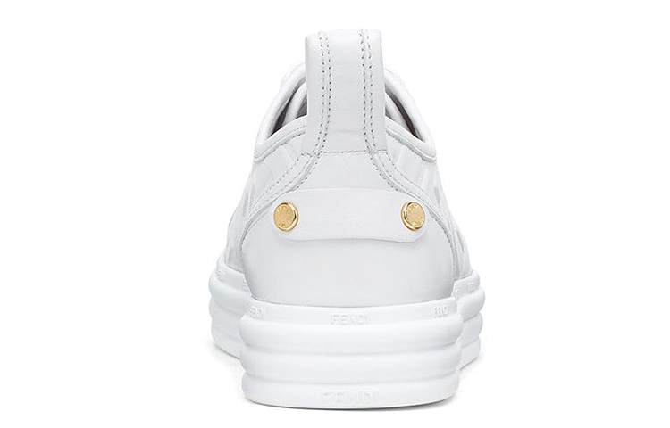 (W) Fendi Fashion Sneaker 'White' 'Double F Logo' 圖 5