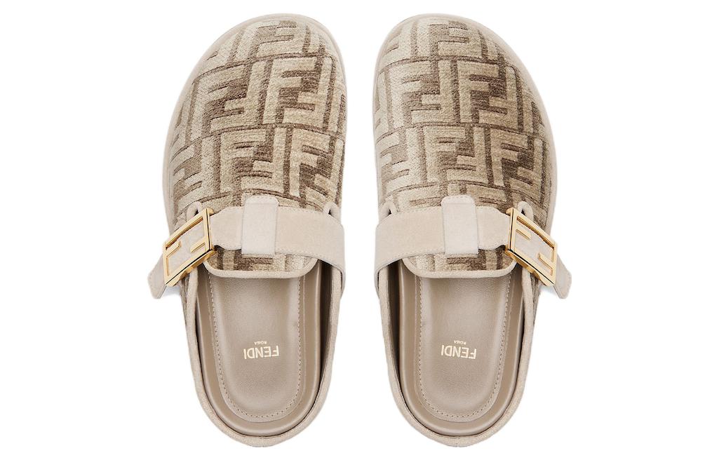 (W) Fendi Feel Sabot 'FF Baguette - Dove Grey' 圖 3