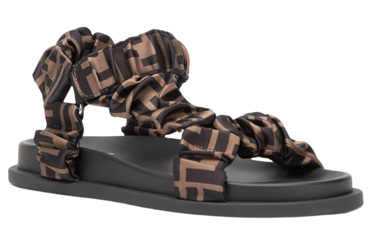 (W) Fendi Feel Sandal 'Brown' 圖 3