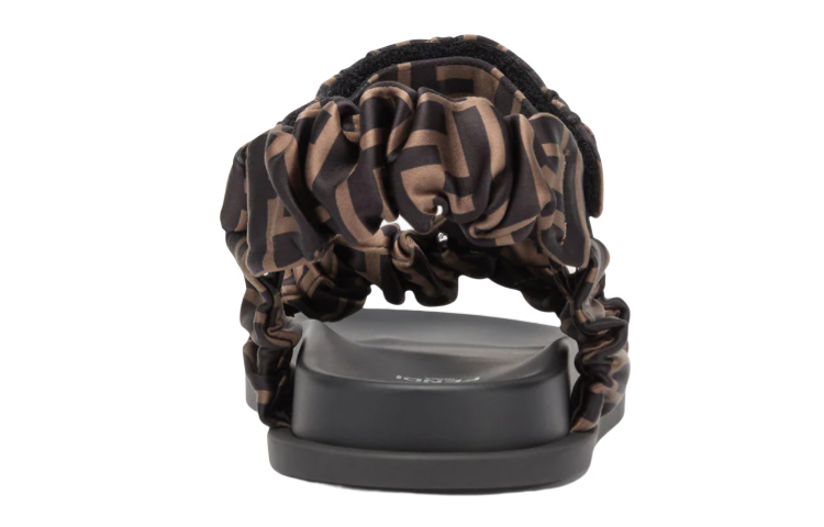 (W) Fendi Feel Sandal 'Brown' 圖 5