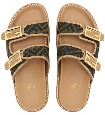 (W) Fendi Feel Slide 'FF Baguette - Marrón' 8X8326-AEGV-F1HHG Shop (W) Fendi Feel Slide 'FF Baguette - Marrón' 8X8326-AEGV-F1HHG