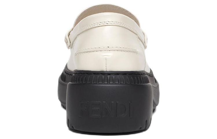 (W) Fendi Fendigraphy Loafer 'White' 圖 4
