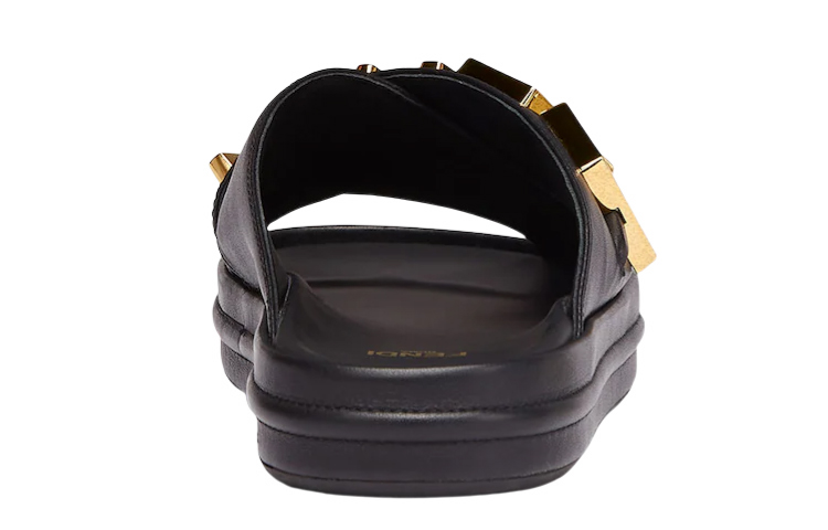 Shop (W) Fendi Fendigraphy Ciabatte ''Nero'' 8X8289-AI1R-F1H1K