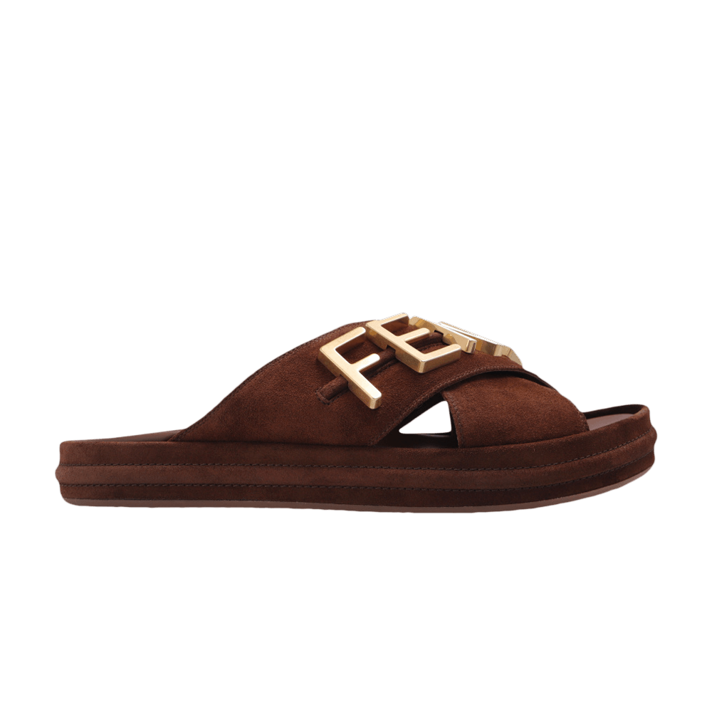 (W) Fendi Fendigraphy Slide 'Brown'